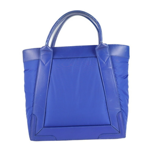 BALENCIAGA Blue Leather Tote Bag - Picture 3 of 9